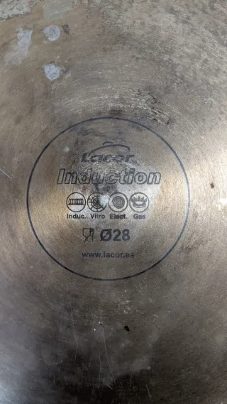 Sartén Antiadherente Lacor 28 cm