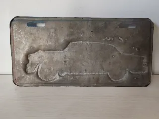 Placa Decorativa Cuba Chevrolet 1956