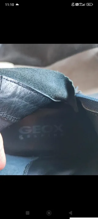 Stivali Geox donna neri pelle