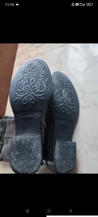 Stivali Geox donna neri pelle