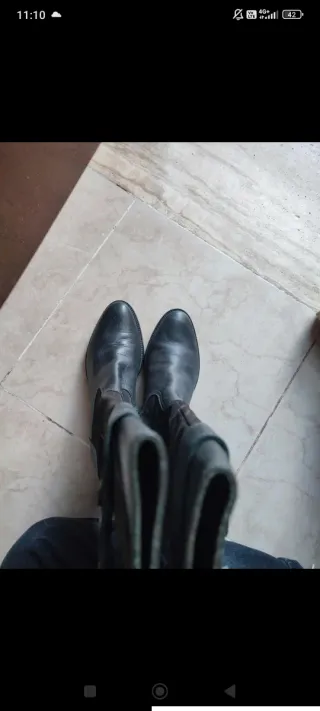 Stivali Geox donna neri pelle