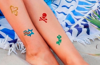 Tatuajes Temporales Purpurina Brilli Brilli Huelva