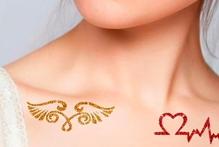 Tatuajes Temporales Purpurina Brilli Brilli Huelva