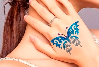 Tatuajes Temporales Purpurina Brilli Brilli Huelva