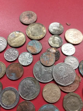 Monedas de varios países