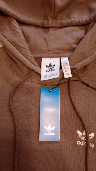 Sudadera Adidas Essential Marrón Talla XS