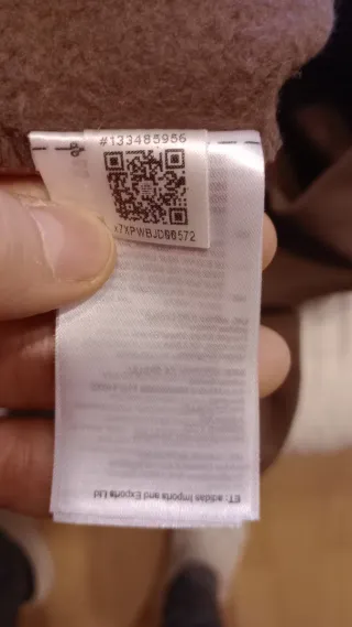 Sudadera Adidas Essential Marrón Talla XS