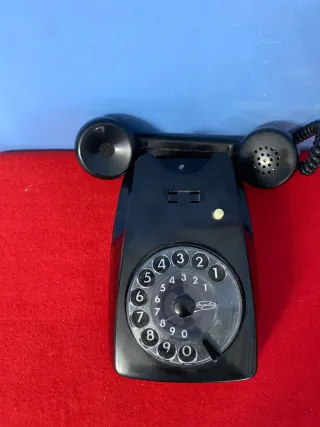 Telefono vintage bachelite nero