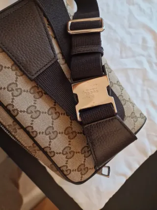 Borsello Gucci Uomo Tessuto GG