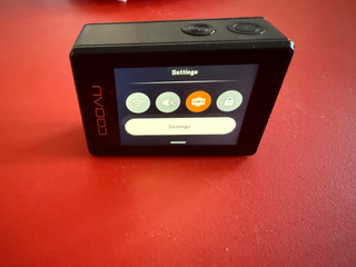 Cámara Deportiva COOAU 4K 60FPS Negra