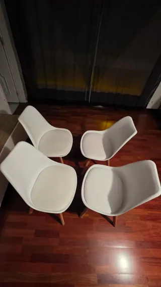 Sillas Nórdicas Blancas