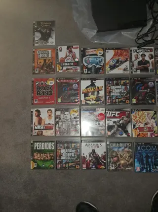 Consola PlayStation 3 + 29 Juegos