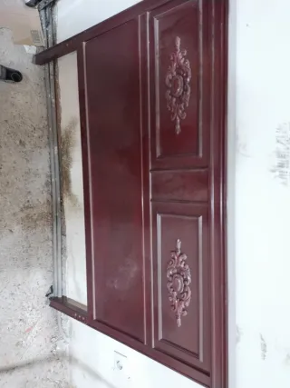 Cabecero de cama de madera