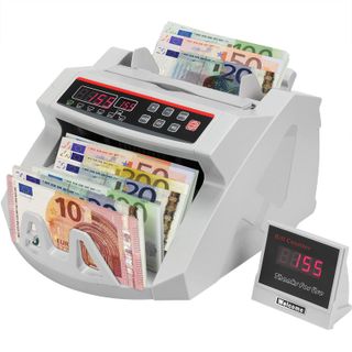 Contador de Billetes con Detector Billetes Falsos