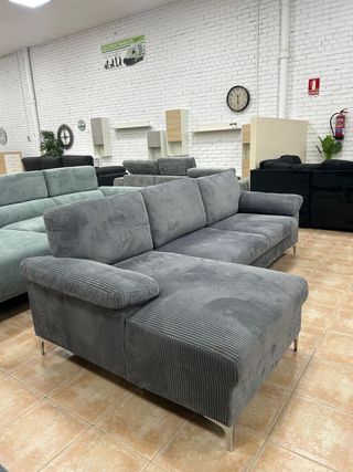 Sofa comodo estilo chaise longue ¡nuevo!