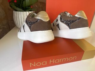 Zapatillas Noa Harmon Marrón y Blanco