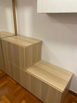 Armario de madera modular