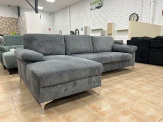 Sofa comodo estilo chaise longue ¡nuevo!