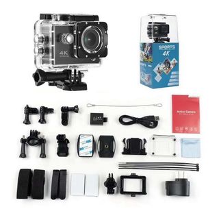 Camara Deportiva Acuatica 4K Ultra HD 12 Mpx Wifi