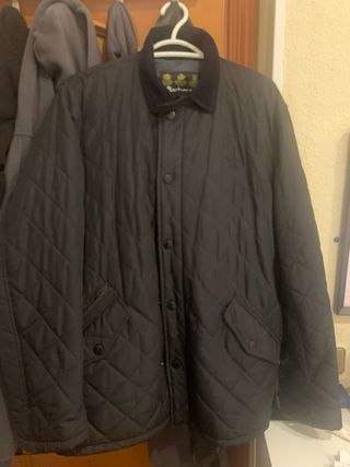 Chaqueta Barbour acolchada negra Talla L