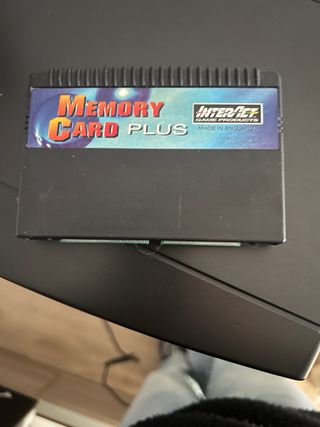 Sega Saturn Negra + Mando + Memoria