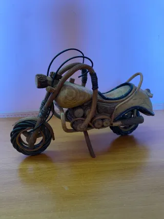 Moto Custom Legno Artigianale