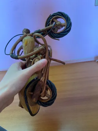 Moto Custom Legno Artigianale