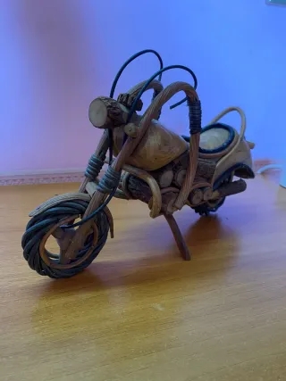 Moto Custom Legno Artigianale