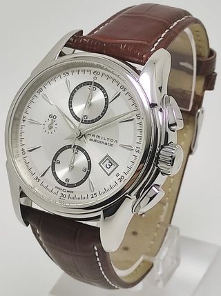 Reloj Hamilton Automático Hombre Correa Marrón