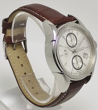 Reloj Hamilton Automático Hombre Correa Marrón