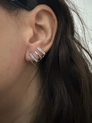 Set orecchini perla e rossi Kleo