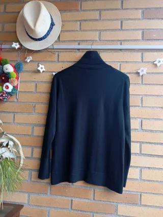 Jersey cuello alto Uterqüe negro