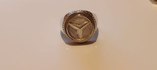 Anillo Mercedes Plata de Ley