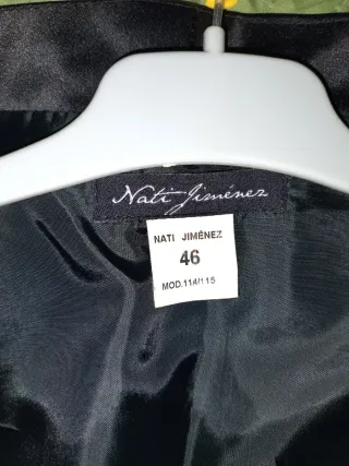 Vestido largo fiesta negro y rosa