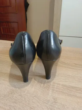 Zapatos de tacón Clarks negros mujer