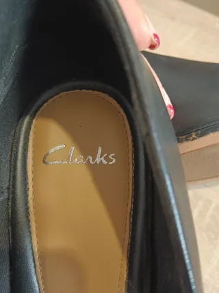 Zapatos de tacón Clarks negros mujer
