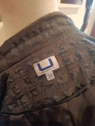 Chaqueta Adolfo Dominguez Gris Mujer