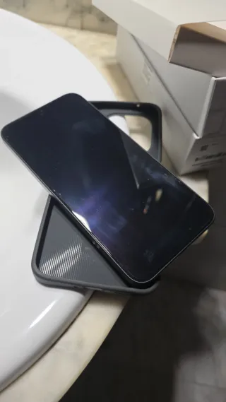 Xiaomi 15 T Negro Solo abierto para verlo, funda