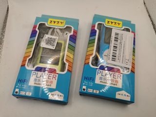 Reproductor MP3 HiFi Aluminio LCD Azul