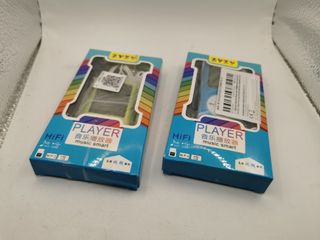 Reproductor MP3 HiFi Aluminio LCD Azul