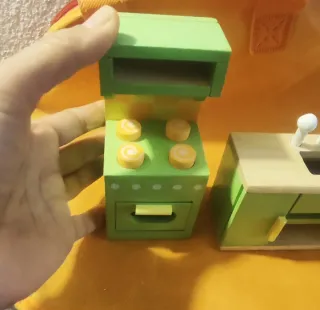 Set muebles de cocina para casa de muñecas