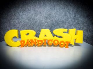 Letrero Crash Bandicoot