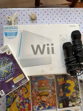 Pack Wii + Accesorios + Juegos