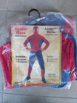 Disfraz Spiderman Talla Única