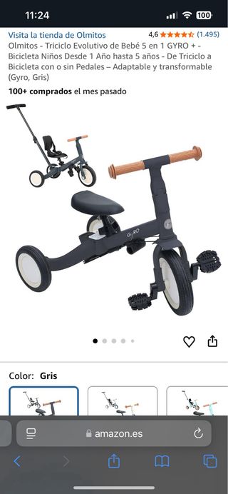 Triciclo GyRO para niños
