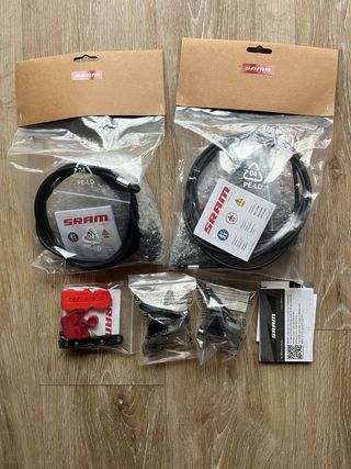 Manetas Sram Red AXS cambio y freno
