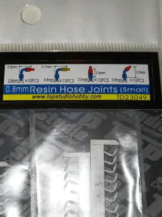 Set Kit Resin Hose Joints Top Studio 1/20-24