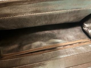 Elegante borsa in pelle marrone da donna