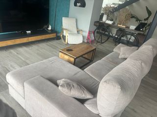 Sofá modular 2 plazas + chaise longue