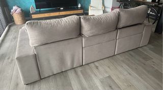 Sofá modular 2 plazas + chaise longue